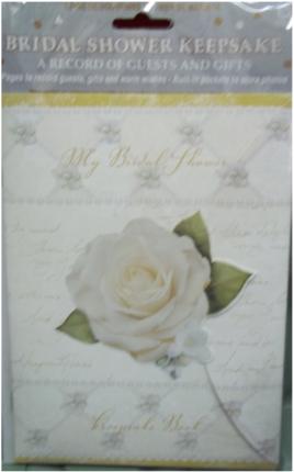 Petals & Pearls Wedding Keepsake Book