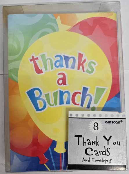 Fashion Floral Thank You Cards, 8 Pack