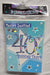 Birthday Shimmer 40th Birthday Prismatic Invitations, 8 Pack