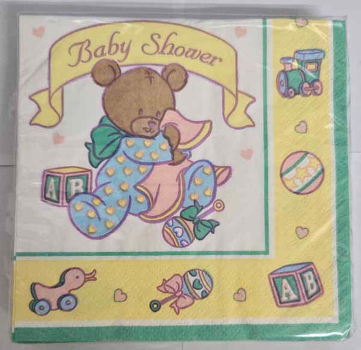 Sweet Dreams Baby Shower Beverage Napkins, 16 Count