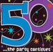 The Party Continues 50th Birthday Luncheon Napkins, 16 Count