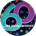 The Party Continues 60th Birthday 7-Inch Plates, 8 Pack