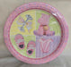 Teeny Tiny Girl 9-Inch Party Plates, 8 Count