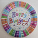 Radiant Birthday 9-Inch Plates, 8 Count