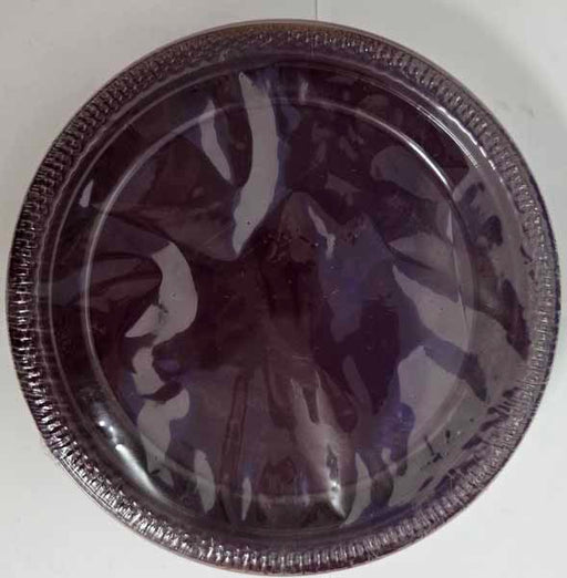 Eggplant Purple 7-Inch Plastic Plates, 40 Pack