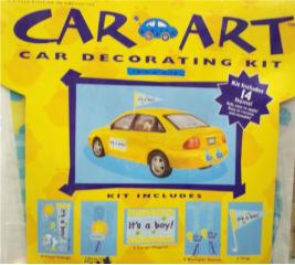 It's a Boy Car Decoration Kit