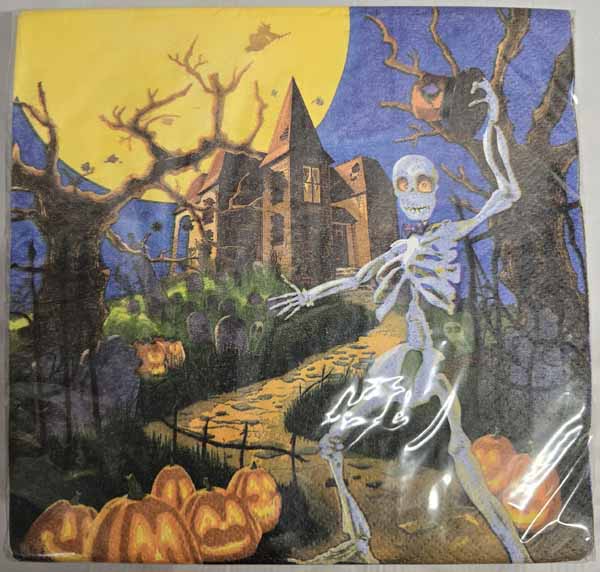 Spooky Hollow Halloween Luncheon Napkins, 36 Count