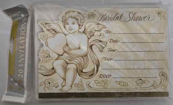 Heavenly Vows Wedding Invitations, 20 Pack
