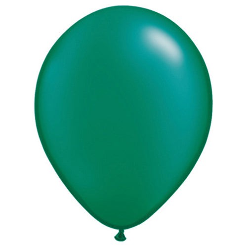 Qualatex Pearl Emerald Green 16″ Latex Balloons