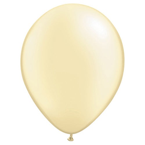 Qualatex Pearl Ivory 16″ Latex Balloons
