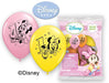 12″ Minnie 1st Birthday Latex Balloons (6/Pk)