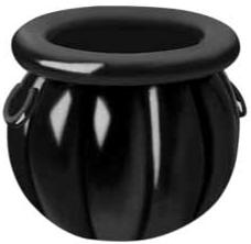 Black Inflatable Cauldron Cooler for Halloween, 1 Count