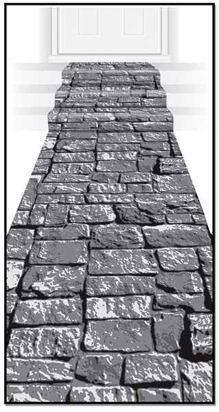 Stone Path Runner, 24 Inches x 10 Feet