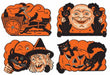 9-Inch Halloween Cutouts