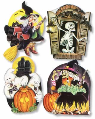 16-Inch Halloween Cutouts in Assorted Designs