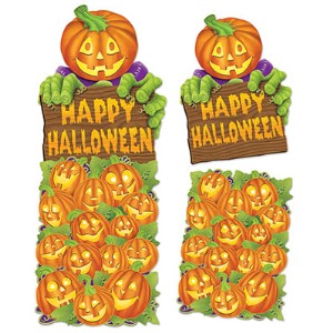 Jumbo Pumpkin Patch Cutouts, 2-Pack