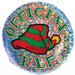 Official Elf Christmas Button, 3.5 Inch