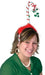 Mistletoe Candy Cane Christmas Bopper Headband