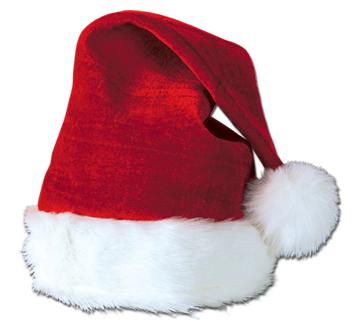 Red Velvet Santa Hat