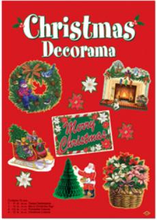 Kit de décoration de Noël Decorama 10 pièces