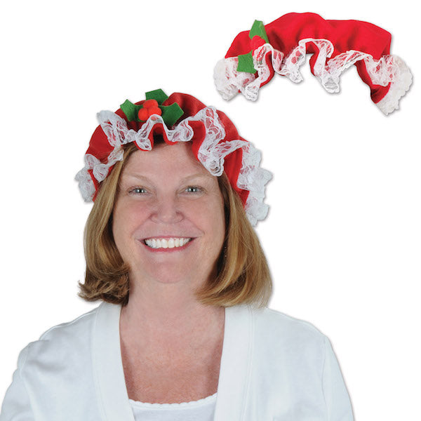 Mrs. Claus Hat, One Size