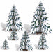 3D Pine Christmas Centrepiece