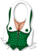 Irish Miss Plastic Vest for St. Patrick's Day