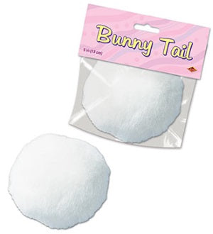 5-Inch Plush Bunny Tail