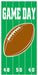 Game Day Football Door Cover, 1 Pack