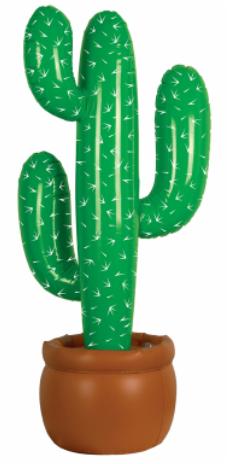 34-Inch Inflatable Cactus Decoration