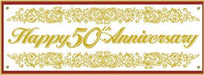 50th Anniversary Jumbo Sign Banner