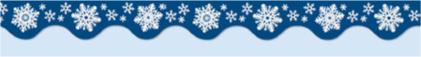 Winter Border Trim, 37 ft per Package