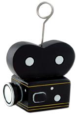 Movie Camera Photo and Balloon Holder