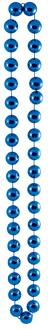 Blue Jumbo Party Bead Necklace, 40 Inches