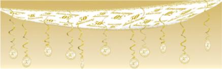 50th Anniversary Ceiling Decoration, 1 Pack