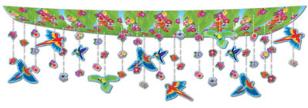 Flowers & Birds Ceiling Decoration