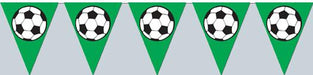 Soccer Ball Pennant Banner