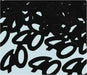 Black Number 40 Fanci-Fetti Confetti, 1 oz