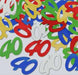 Fanci-Fetti Multicolor Number 40 Confetti, 1 oz
