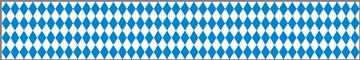 Matériau de décoration en polyéthylène pour Oktoberfest, 3 pouces x 50 pieds