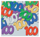 Fanci-Fetti "100" Multicolor Confetti, 0.5 oz