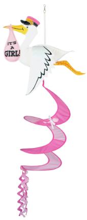42-Inch It's a Girl Wind Spinner