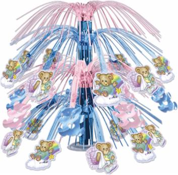 Cuddle Time Cascade Centerpiece, 18 Inches