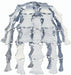 24-Inch Silver Bell Cascade Hanging Decoration