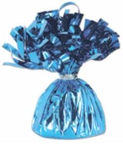 Light Blue Foil Balloon Weight