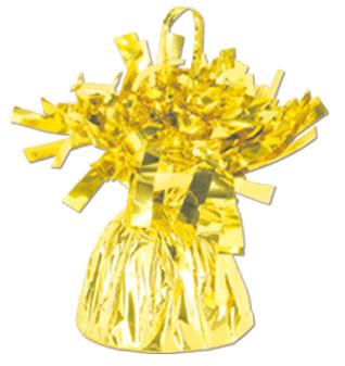 Yellow Foil Balloon Weight
