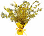 Gold Happy Birthday Gleam 'N Burst Centerpiece, 15 Inches