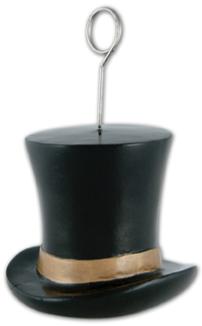 TOP HAT PHOTO BALLOO N HOLDER BK&GD