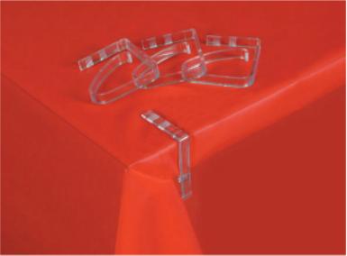 Tablecover Clips, 4 Pack