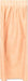 Apricot Plastic Table Skirt, 29 Inches x 14 Feet